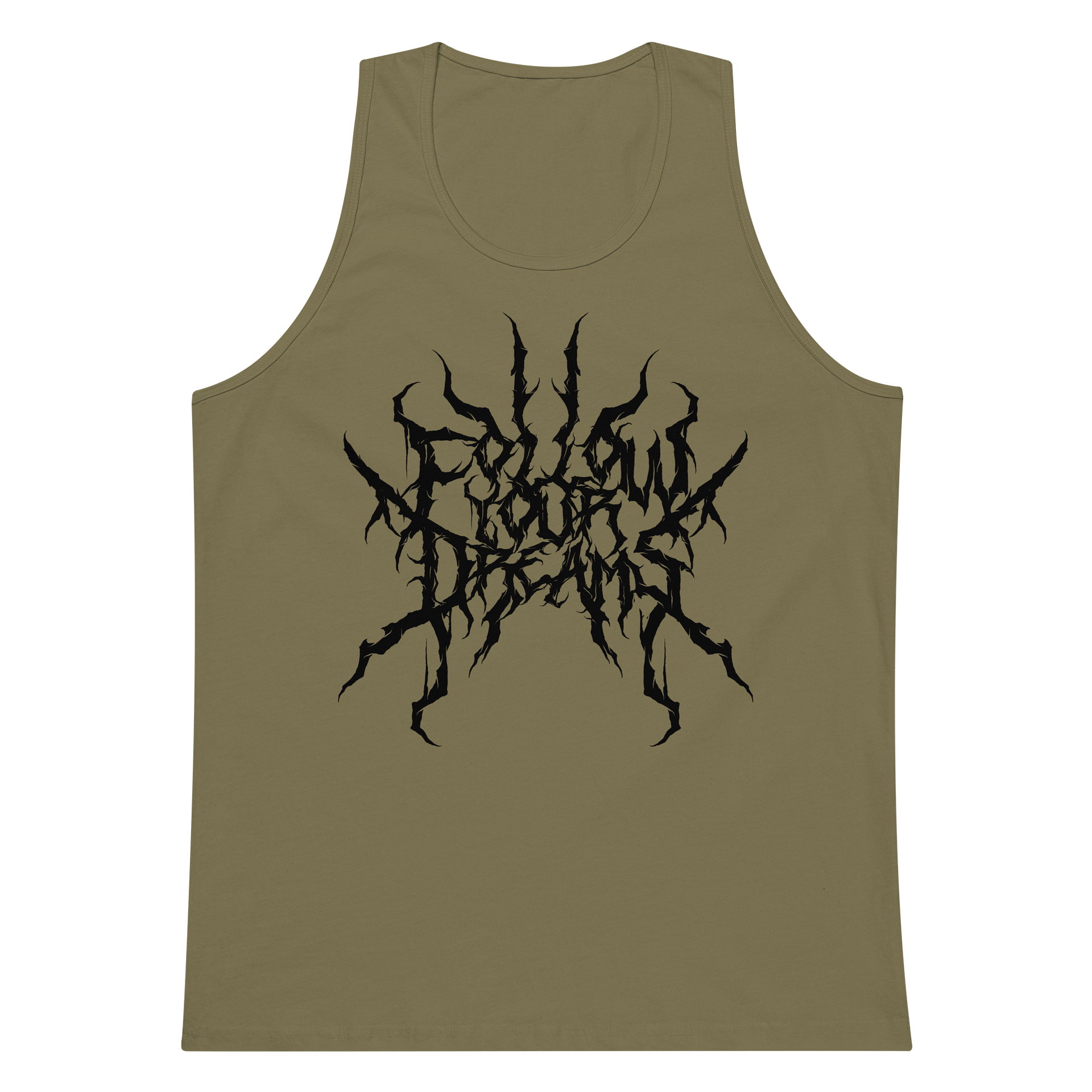 Metal Krewmate Tank (Masculine Cut) - Follow Your Dreams (Black Logo) product image (7)