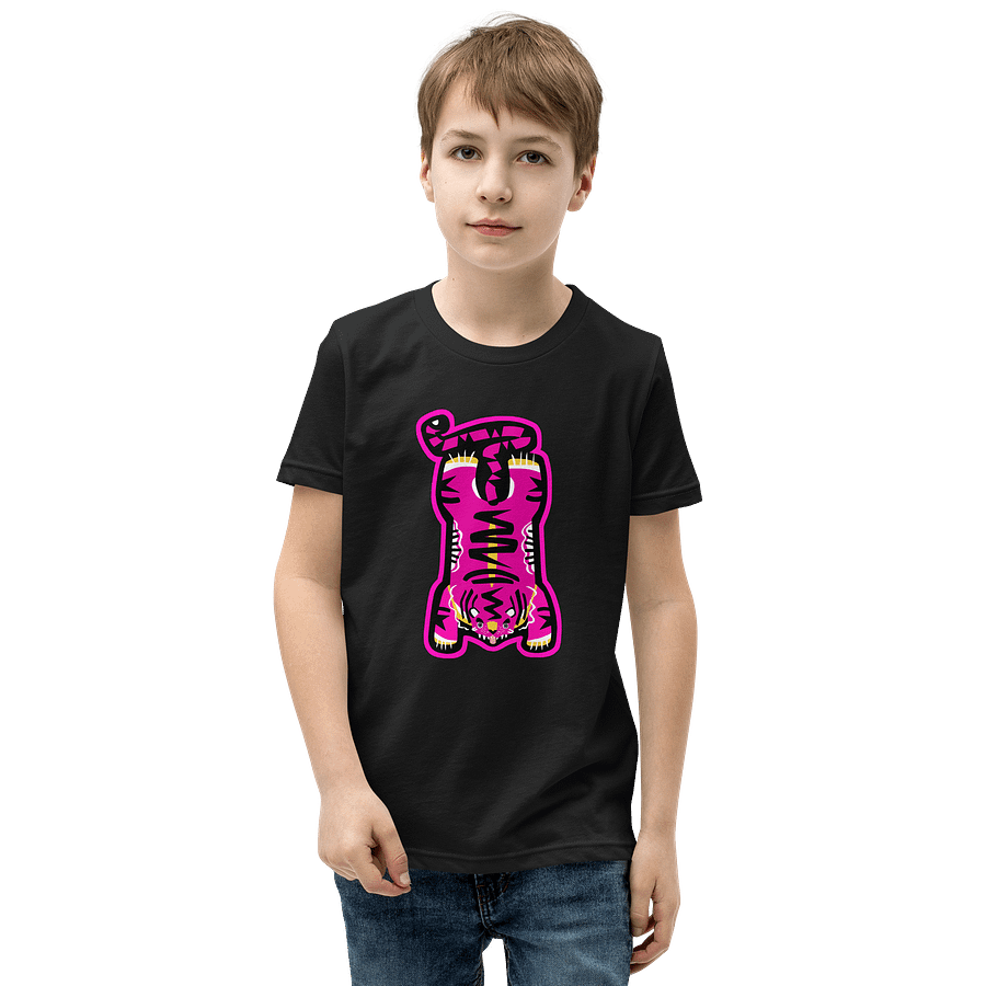 Electric Tiger in Pink - Youth T-shirt product image (5)