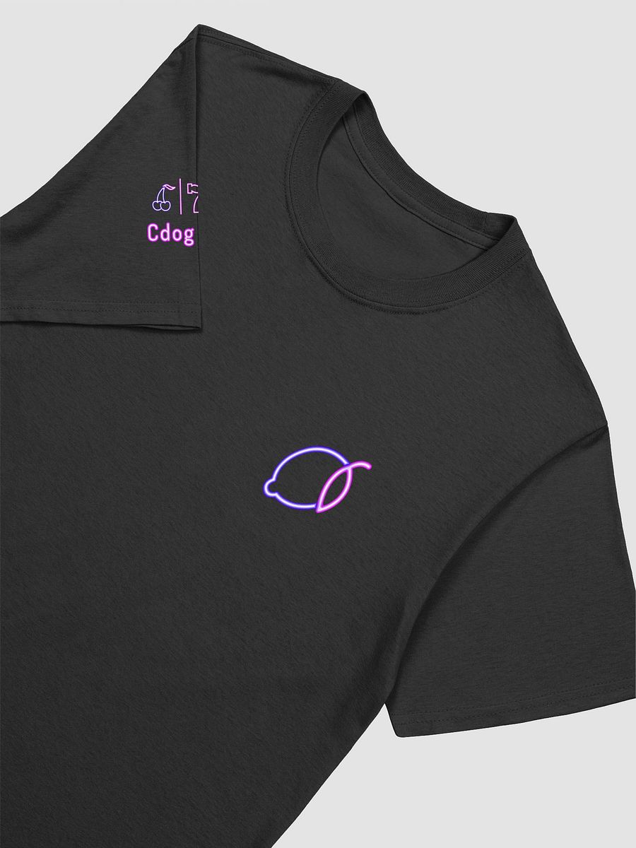 Cdog Spins Lemon T-shirt Black product image (3)
