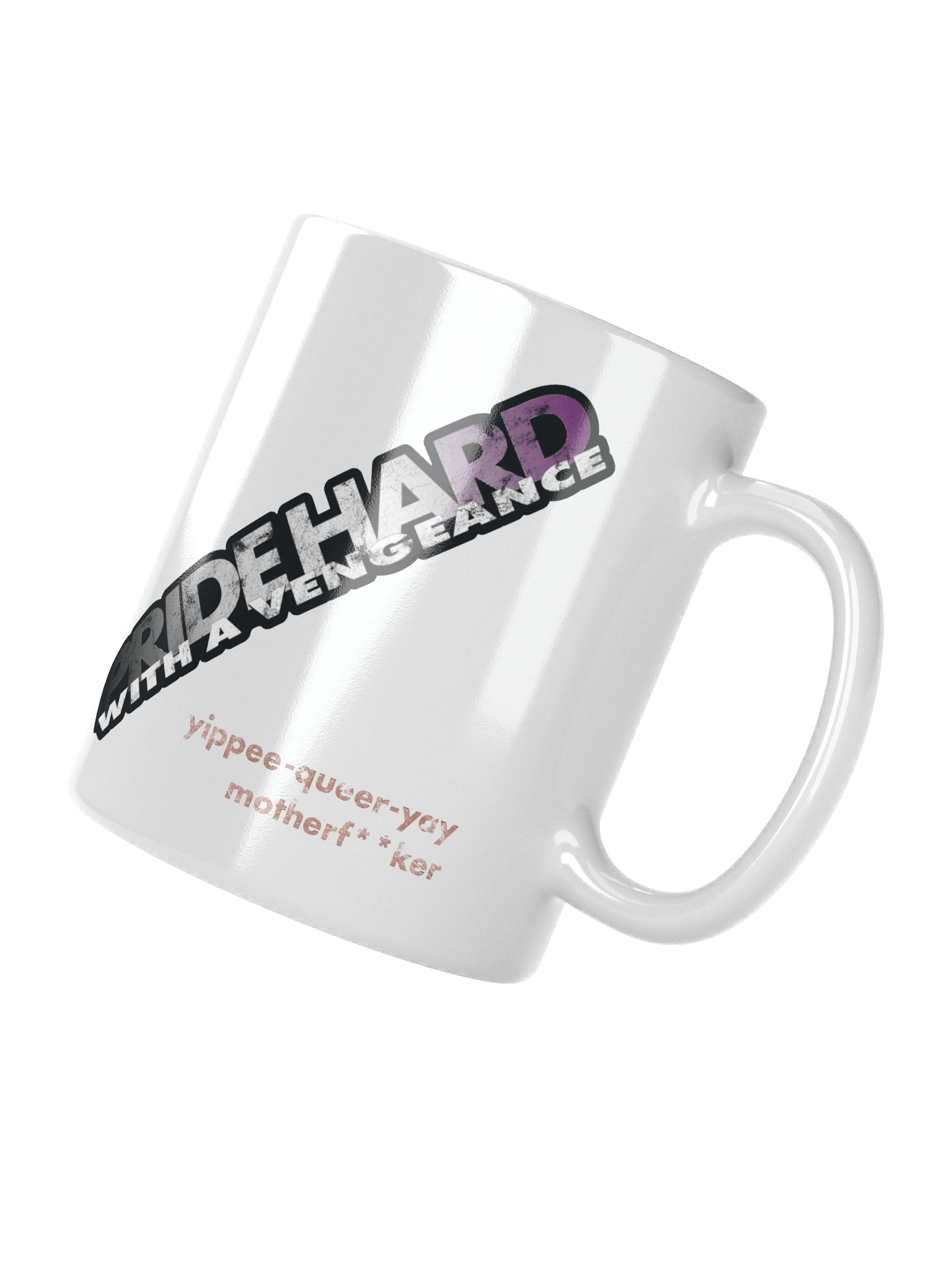 Asexual "Pride Hard" Mug product image (3)