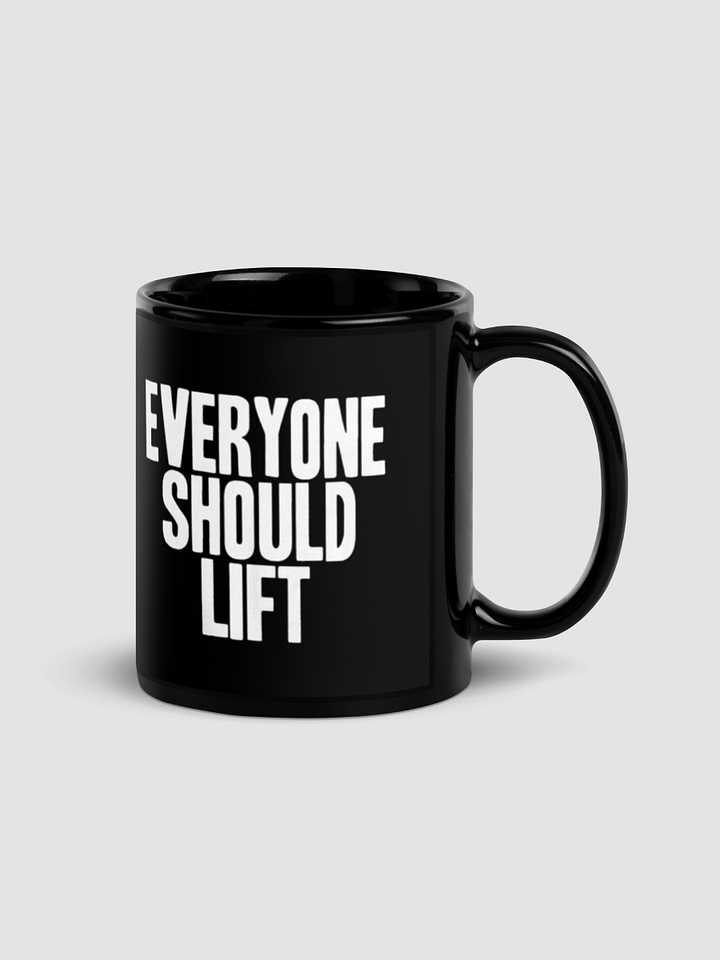 [everyone] Black Glossy Mug product image (2)
