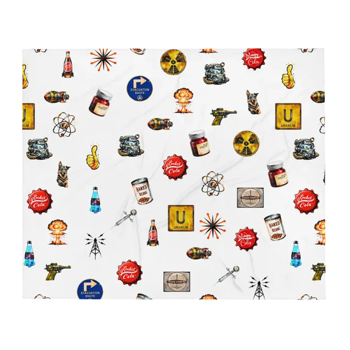 Pop Culture Icon Throw Blanket #fallout product image (2)