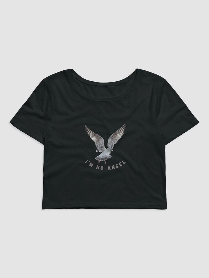 I'm No Angel Seagull Crop T-shirt product image (2)