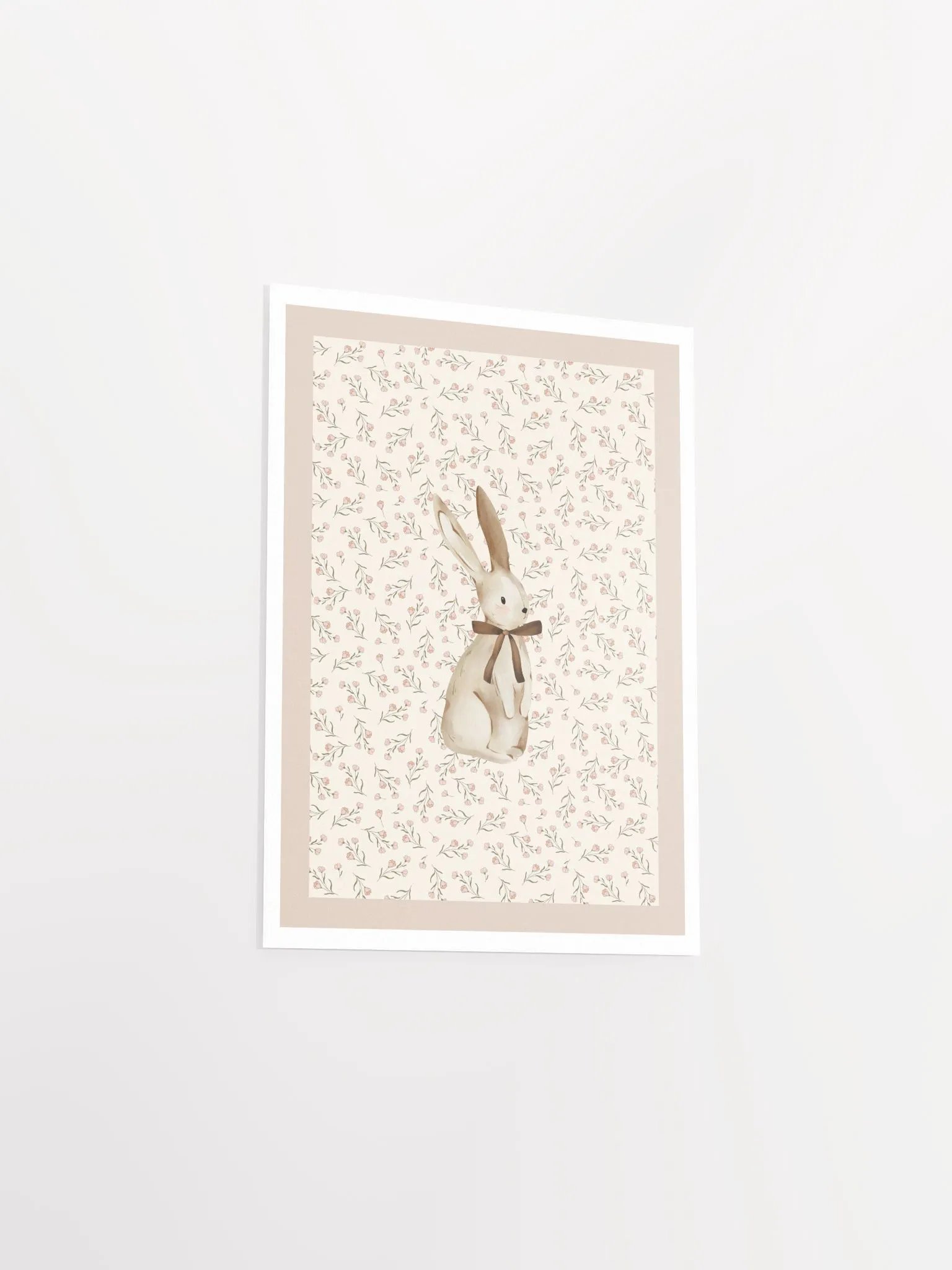 Boho Bunny Nursery Print 3 product image (4)