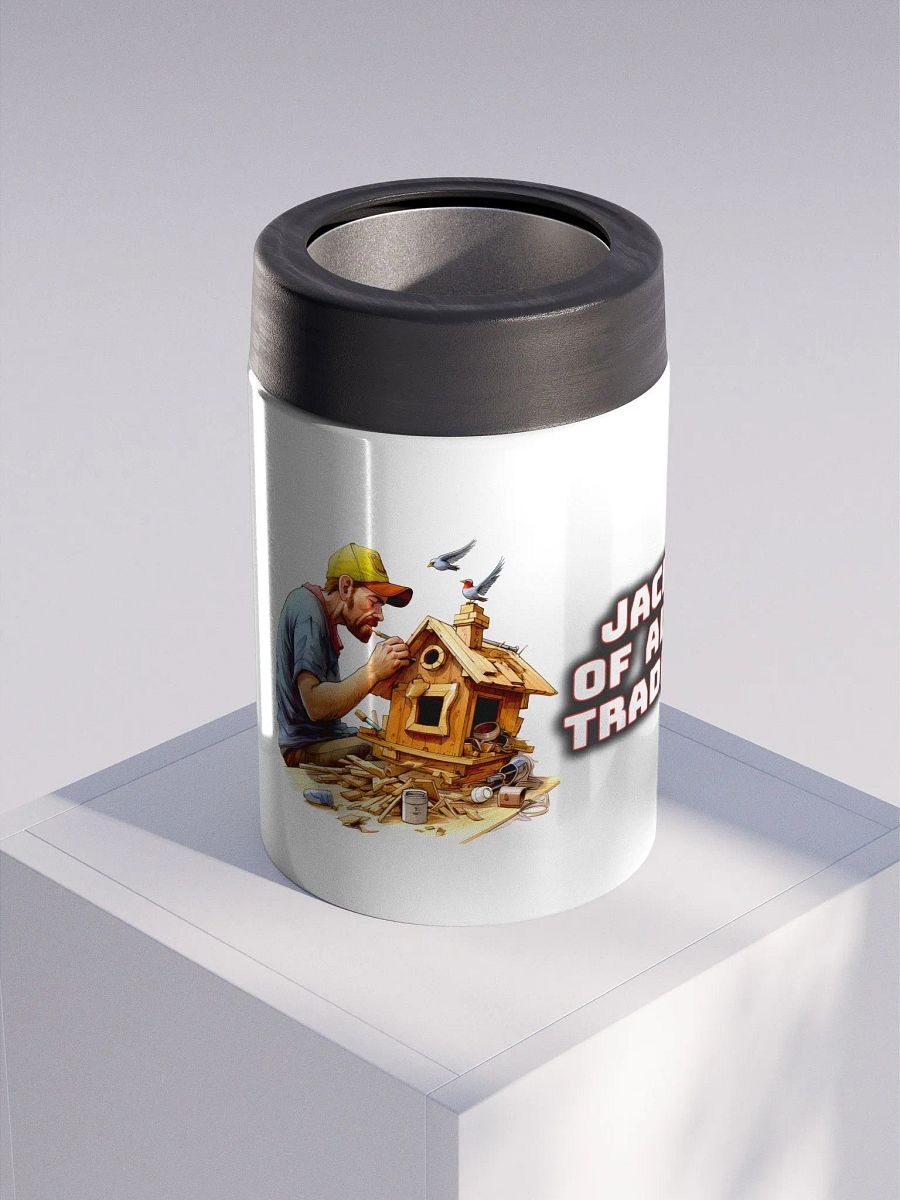 Jack of all Trades Stainless Steel Koozie product image (4)