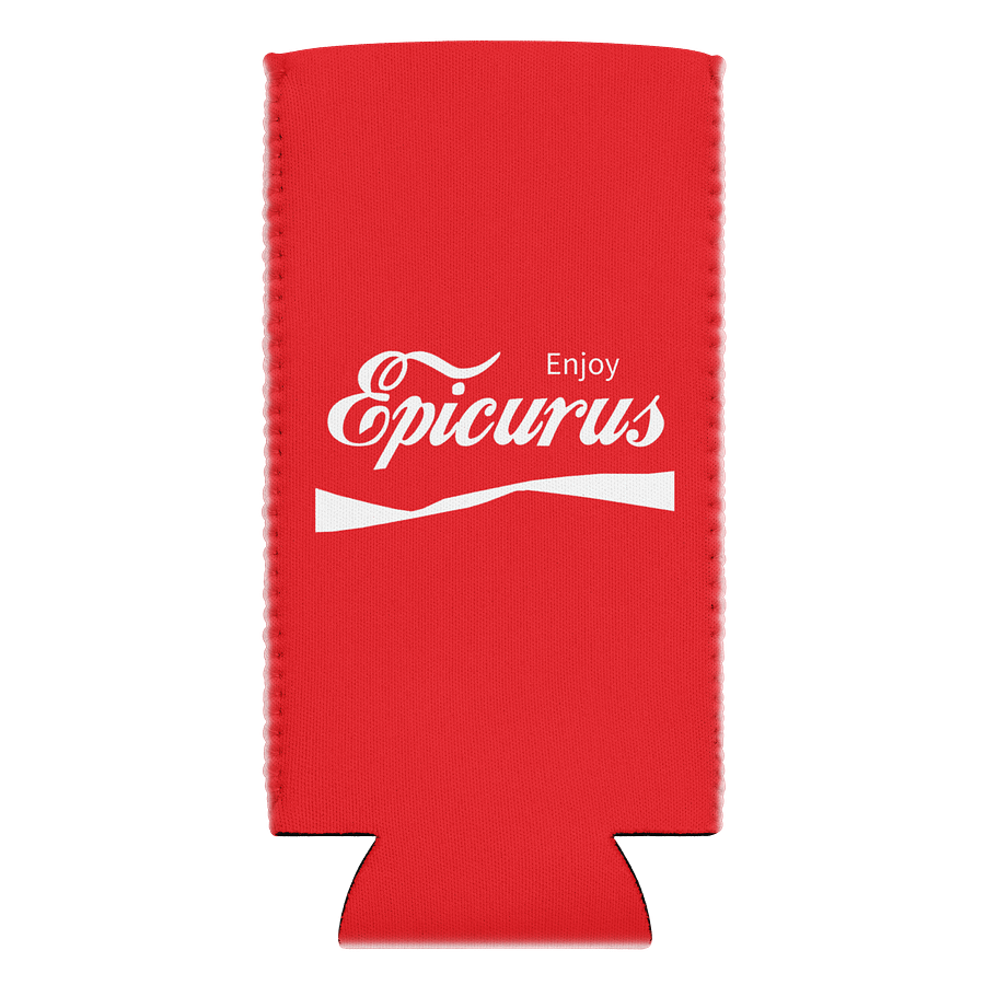 Enjoy Epicurus (Coozie Can Cooler by Sublicolor) product image (10)
