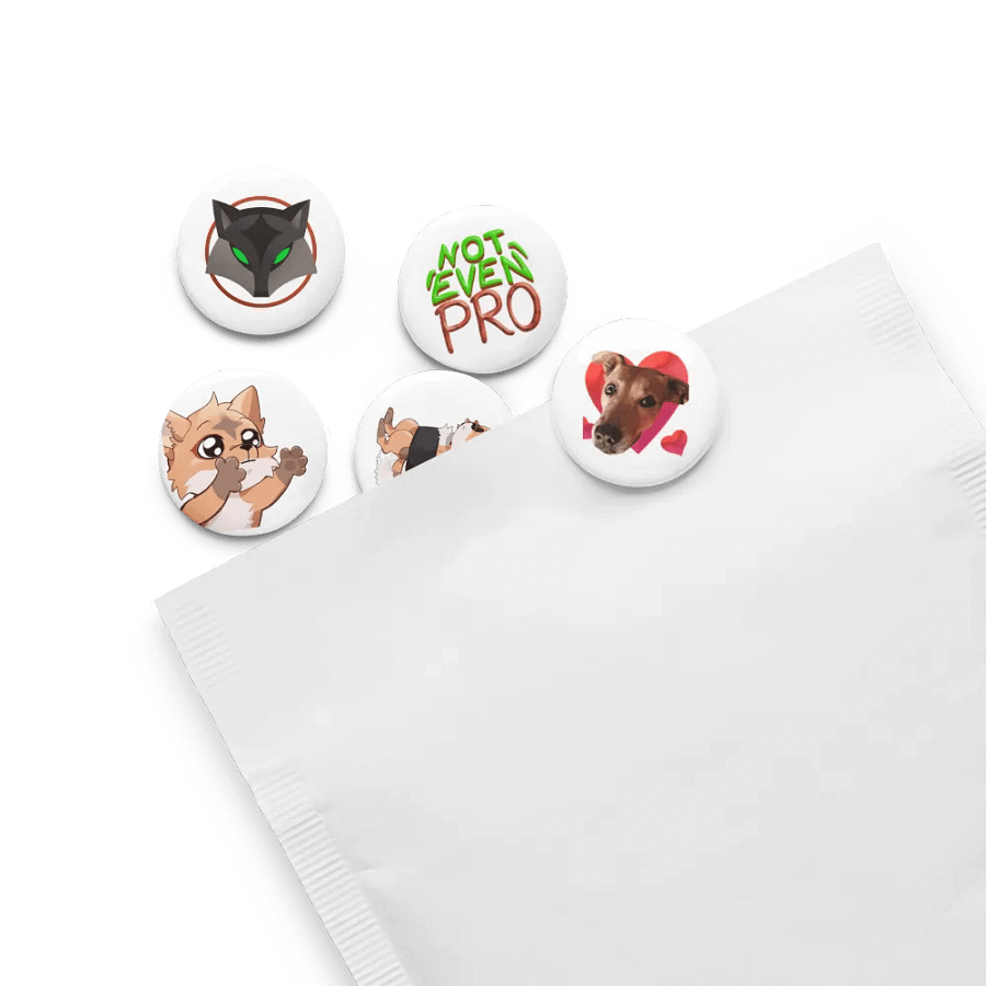 Assortment Emote Pins product image (8)