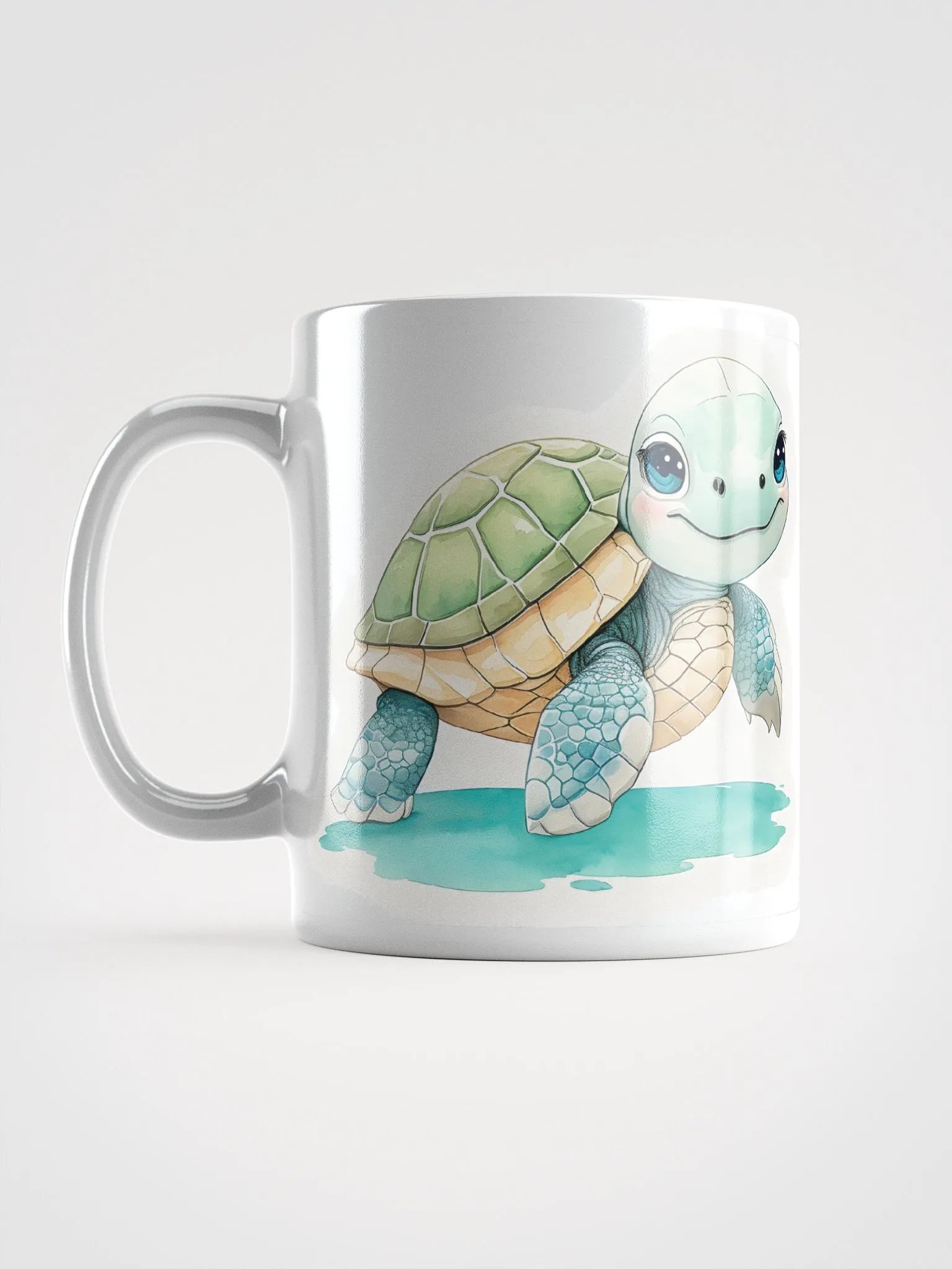 Cute Sea Turtle Cartoon Mug product image (12)