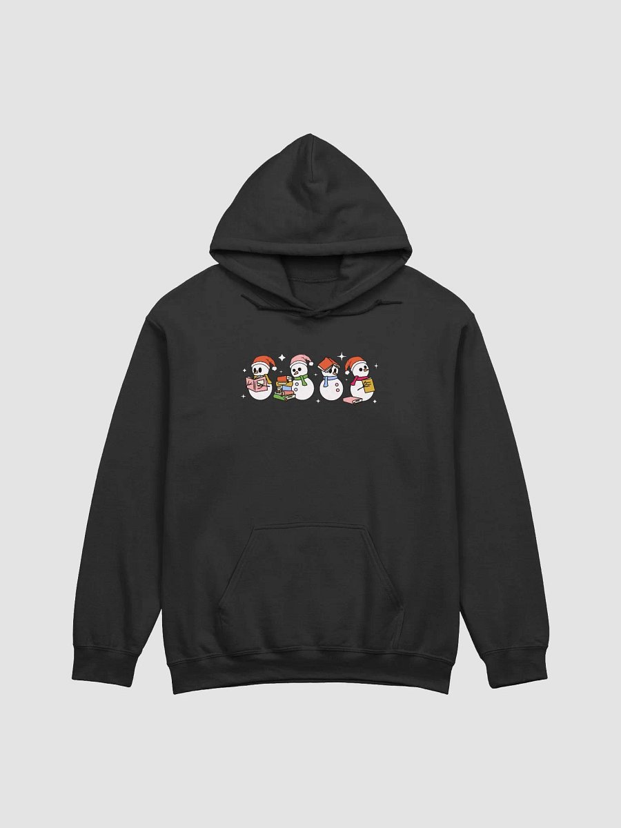 Christmas Bookish Snowman Hoodie 3555 product image (3)