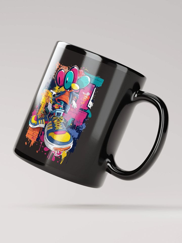 Graffiti Street Art Black Glossy Mug product image (4)