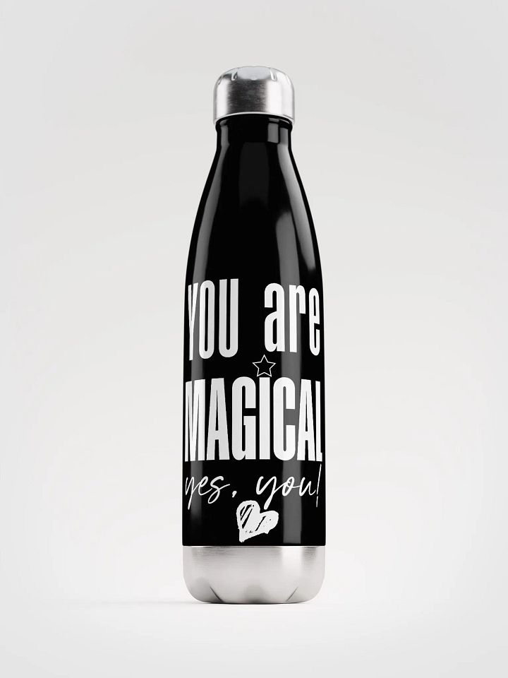 You are Magical Stainless Steel Bottle - black product image (1)