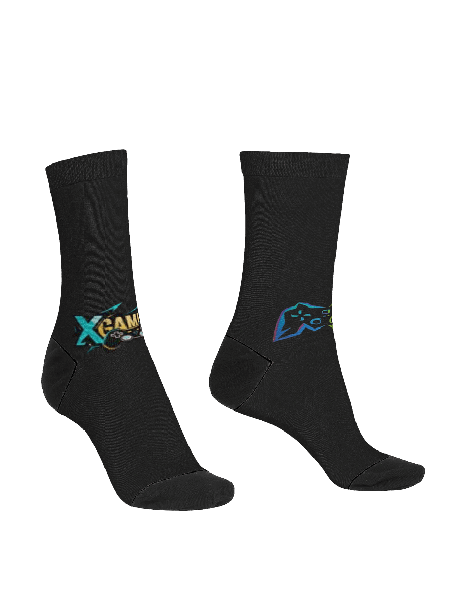 Geometric Gaming Crew Socks product image (3)
