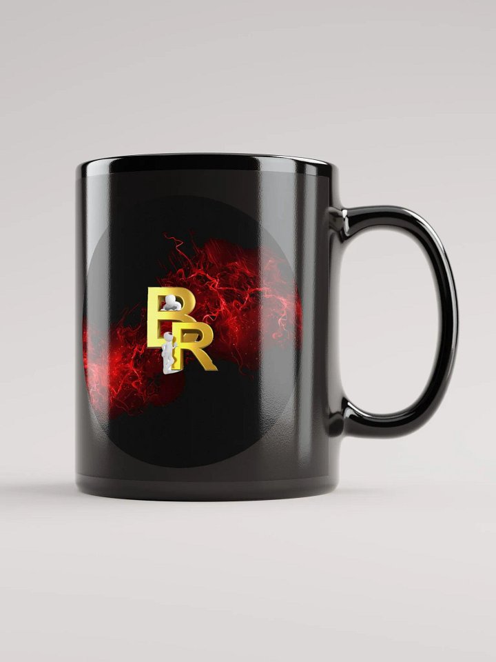 Big Red Black Gloss Coffee Cup product image (1)