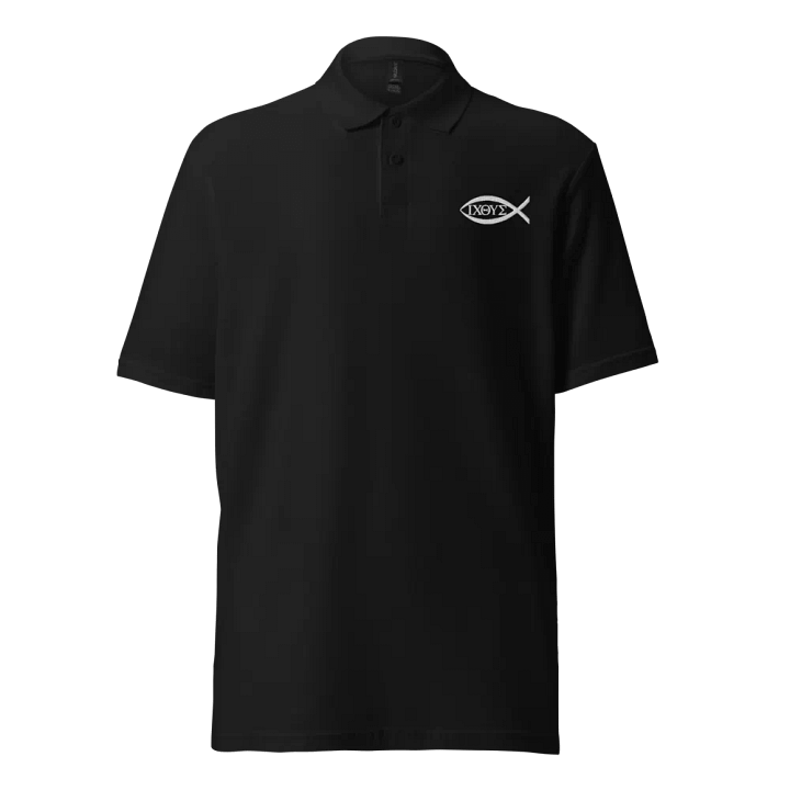 IHTYS Christian Fish Unisex Polo product image (1)