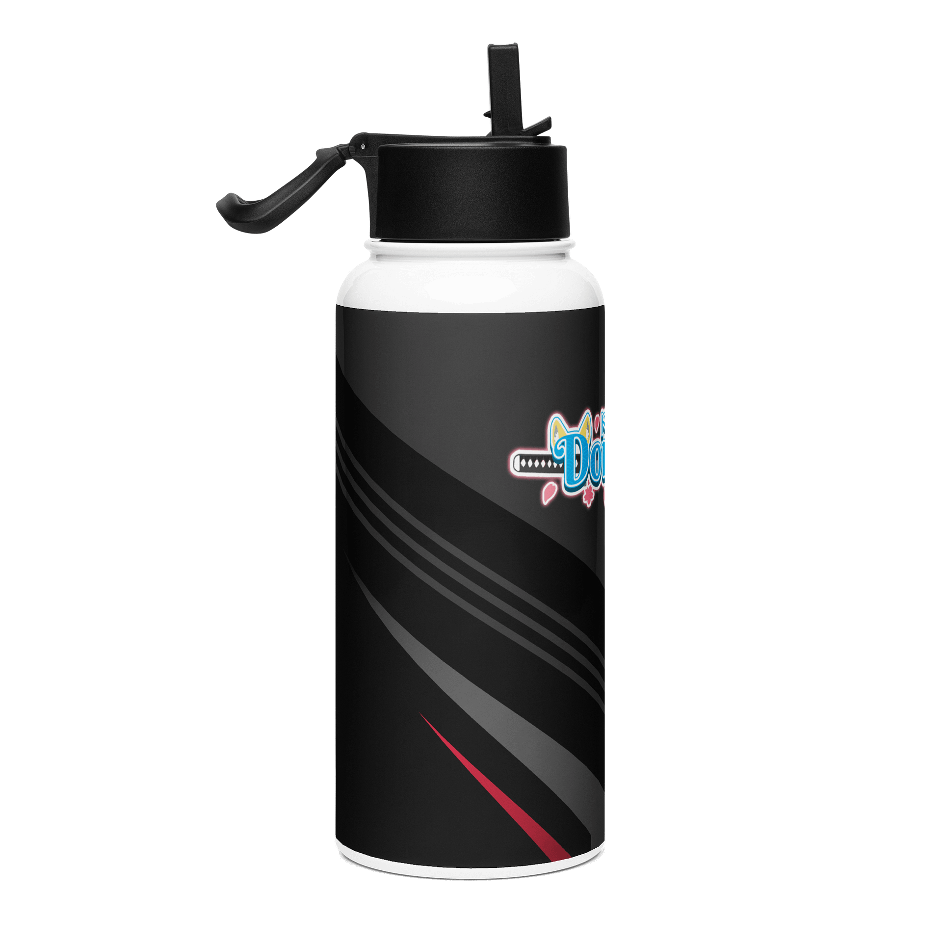 Glossy Steel Dorwulf Water Bottle product image (4)
