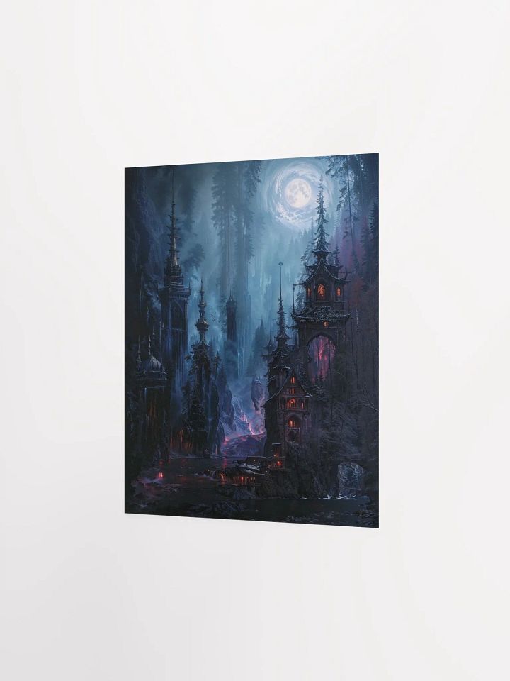 Mystical Towers Matte Poster product image (10)