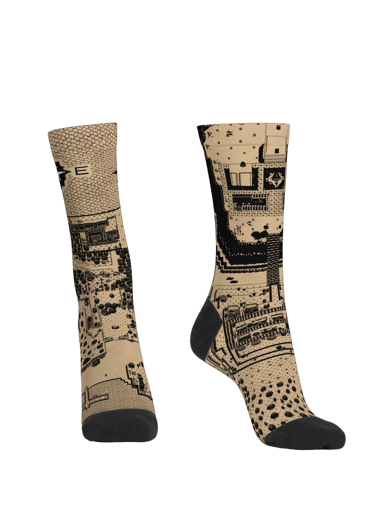Tomorrow Map Socks product image (2)