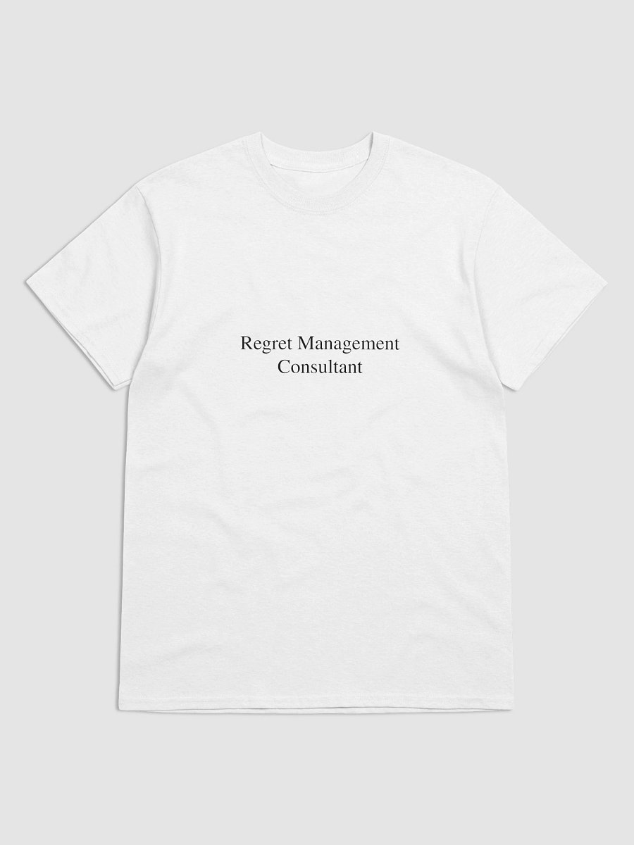 Regret Management Consultant T-Shirt product image (3)
