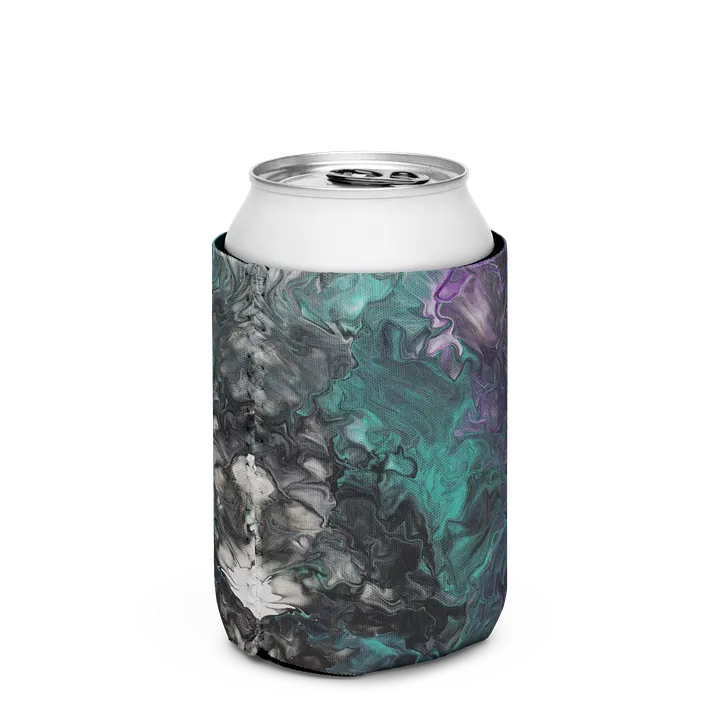 Acrylic Pour Printed Can Cooler - Original FCCA Design product image (2)
