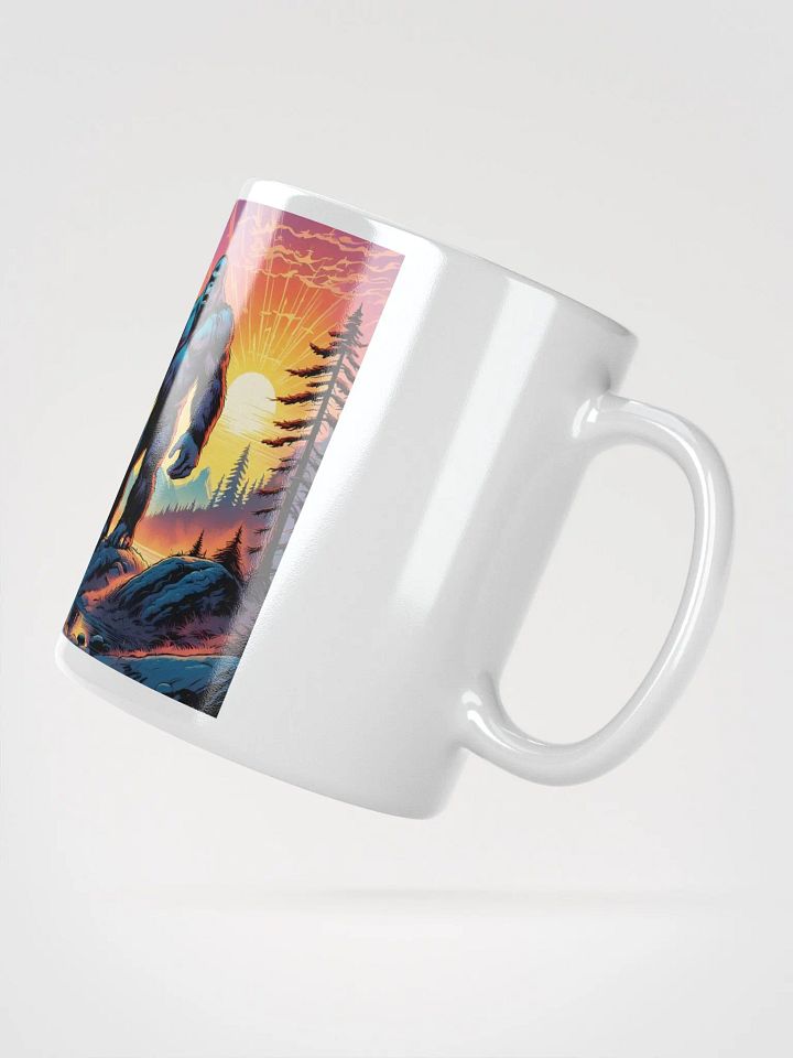 BigFoot at sunrise coffee mug product image (3)