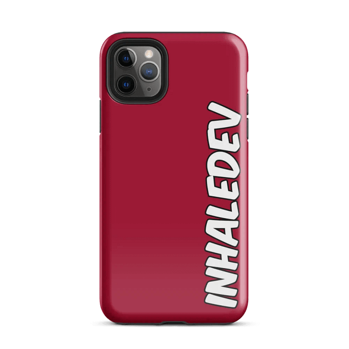 InhaleDev iPhone Tough Case product image (2)