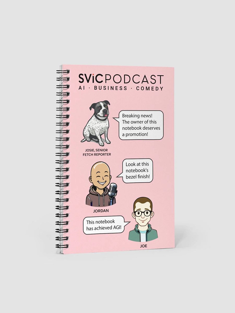 SVIC Notebook - Pink product image (1)