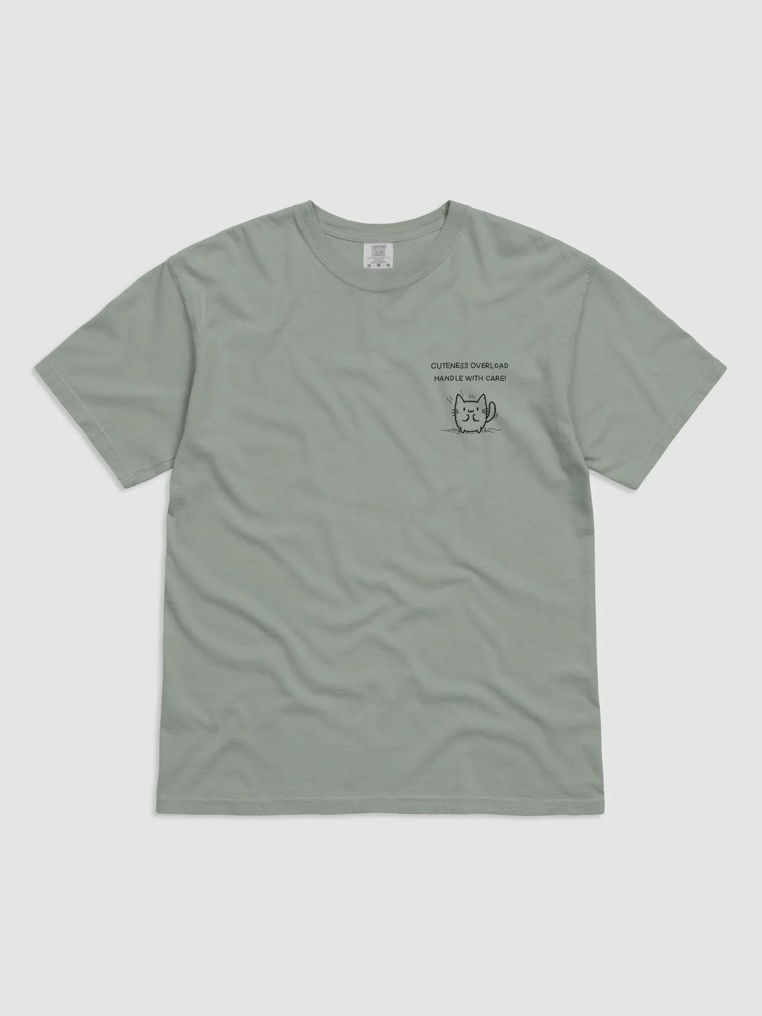 Cuteness Overload Garment-Dyed Cotton Tee product image (4)