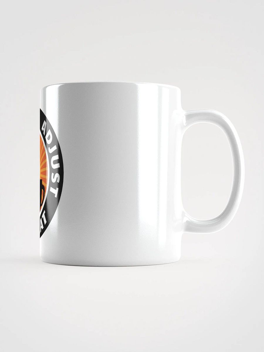 Coffee Adjust Repeat - White Mug product image (1)