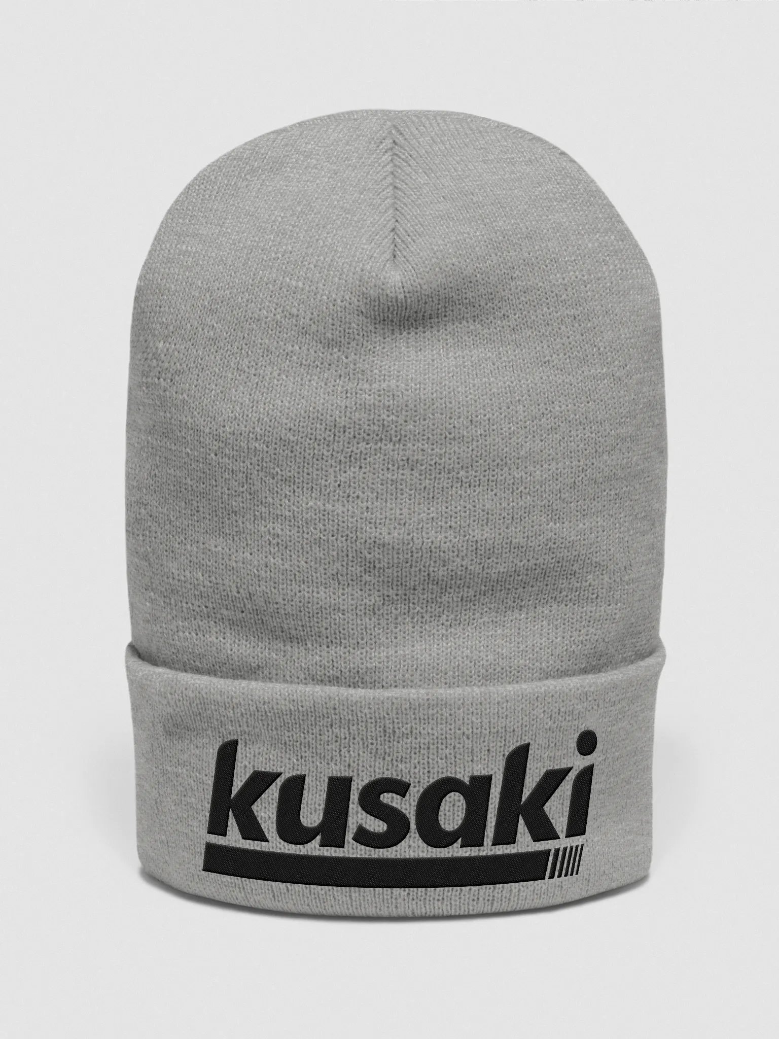 Kusaki - Logo Embroidered Beanie (Black Logo) product image (1)