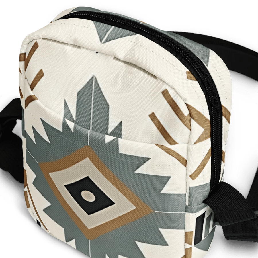 Southwestern Tribal Geometry utility Crossbody Bag product image (8)