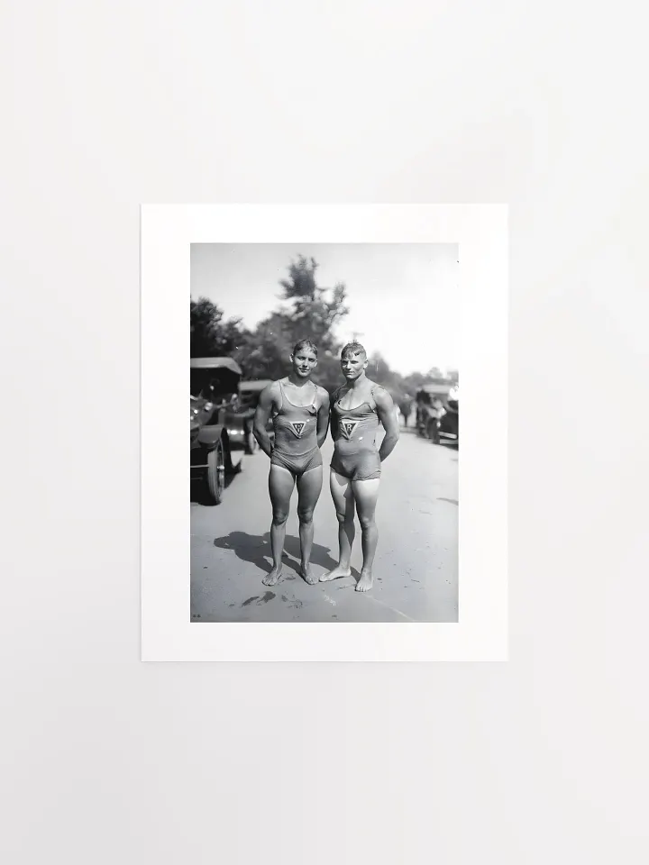 1920s Life Guards By Unknown - Print product image (1)