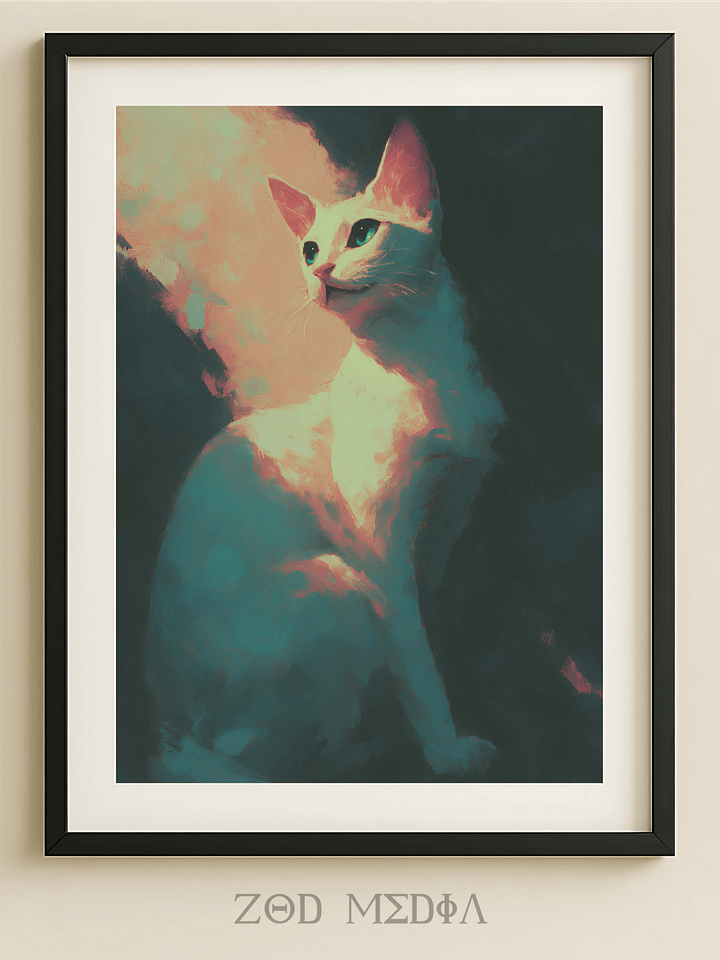 Ethereal Whiskers - Luminous Dreamscape product image (1)