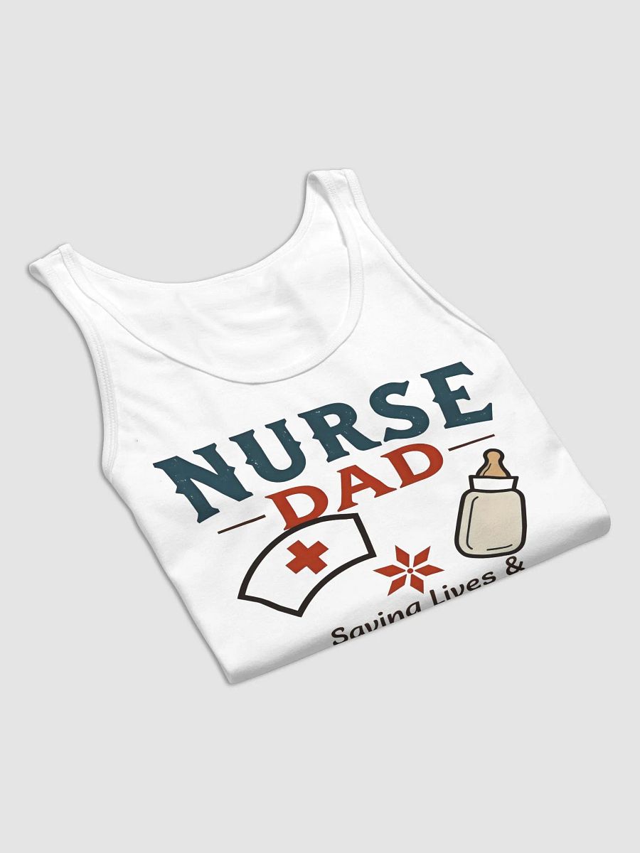 Nurse Dad Saving Lives Tank product image (29)