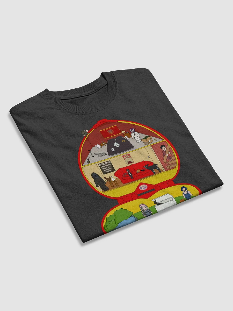 Kenny Pocket T-Shirt (Red & Yellow) (Heavyweight) product image (6)