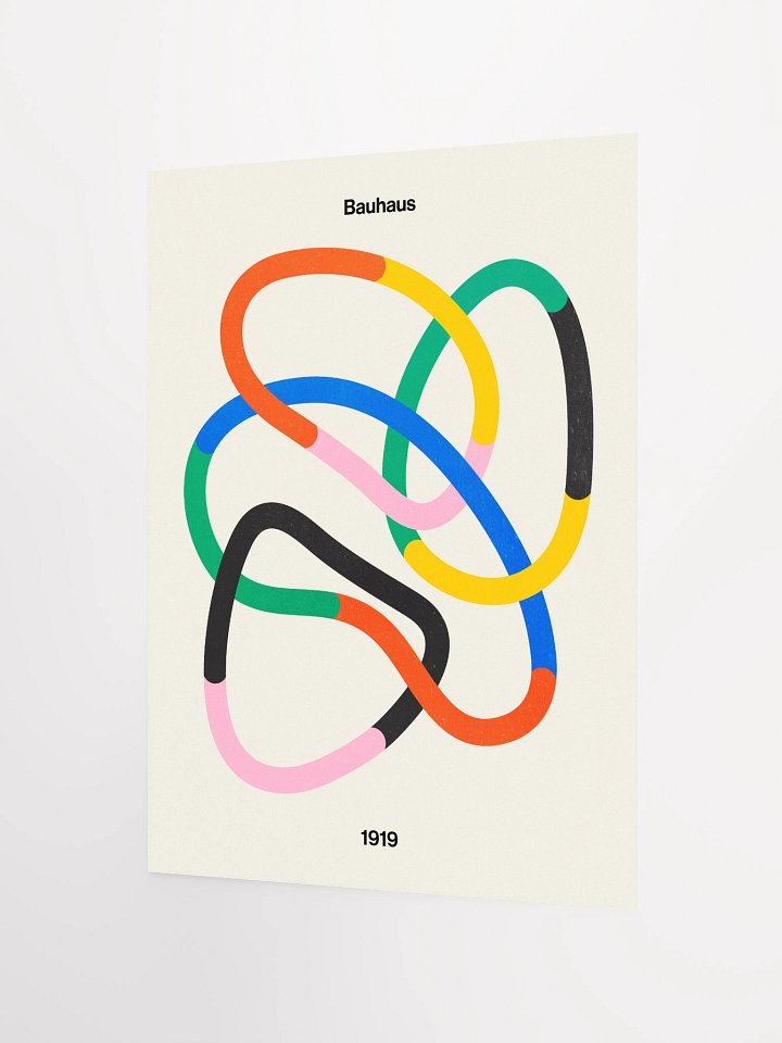Synchrony: Bauhaus 1919 Exhibition 01 Poster Art Print product image (6)