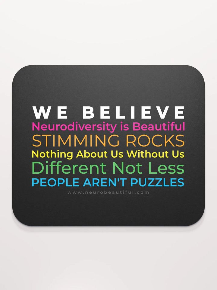 Manifesto Mouse Pad product image (1)