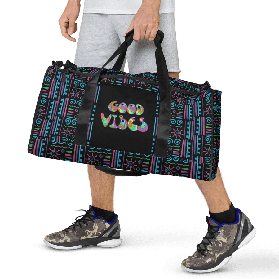 GOOD VIBE ONLY DUFFLE BAG CLASSIC product image (7)
