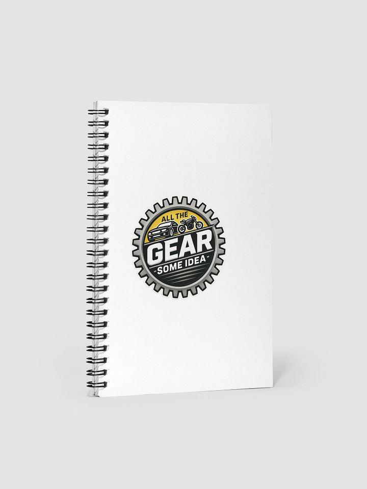 All The Gear Some Idea Logo note pad product image (1)