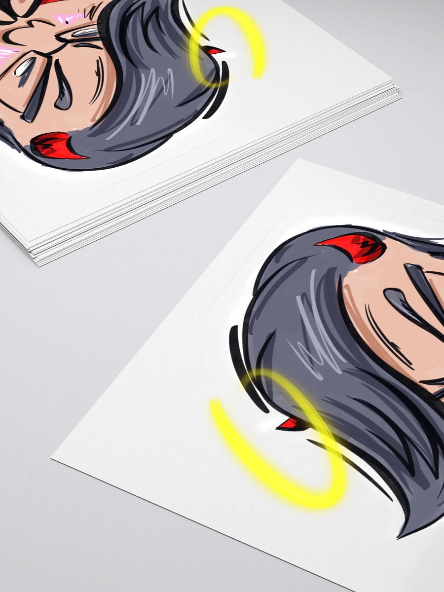 Ecirema Evil Grin Sticker product image (4)