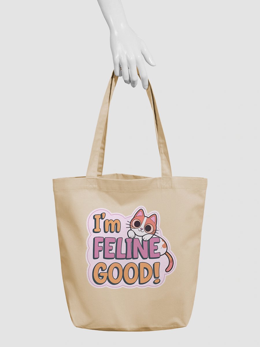 Feline Good Eco-Friendly Tote Bag product image (3)