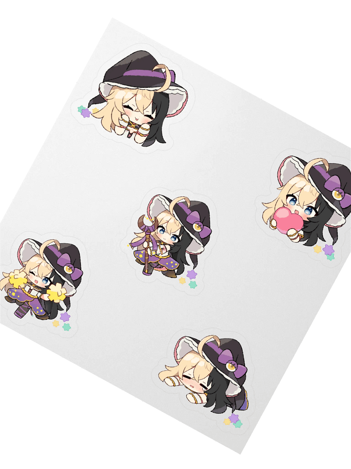 Spelly Chibi Sticker Set product image (2)