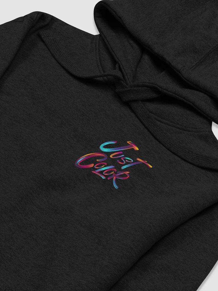 Vibrant Brushstroke 'Just Color' Unisex Hoodie product image (2)