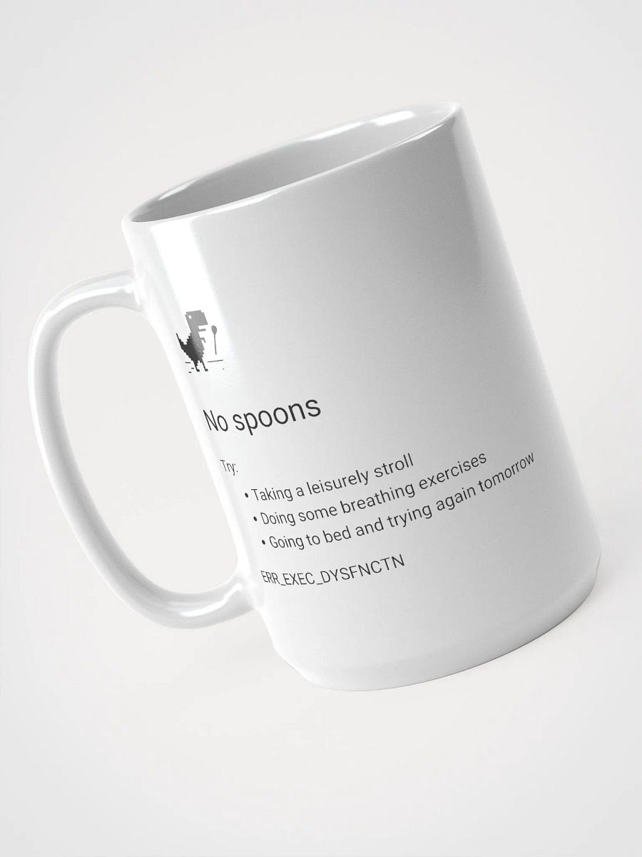 NO SPOONS mug 15oz product image (3)