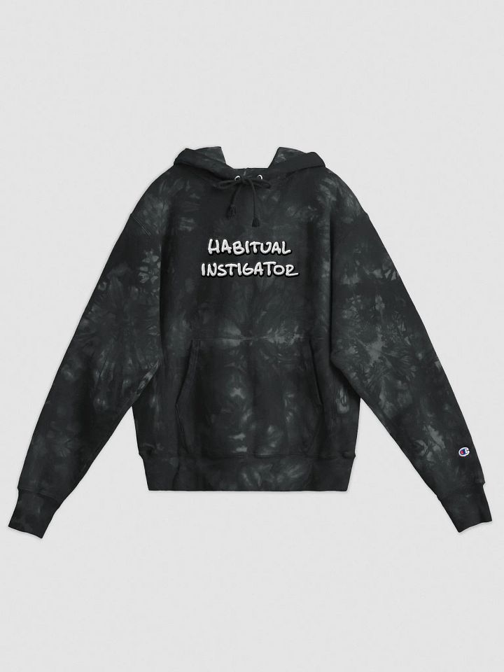 HABITUAL INSTIGATOR (lined design) champion hoodie product image (1)