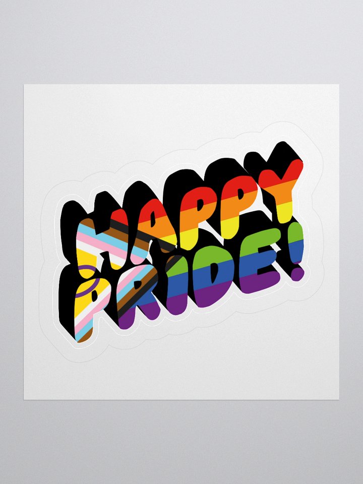 Happy Pride! Stickers product image (1)
