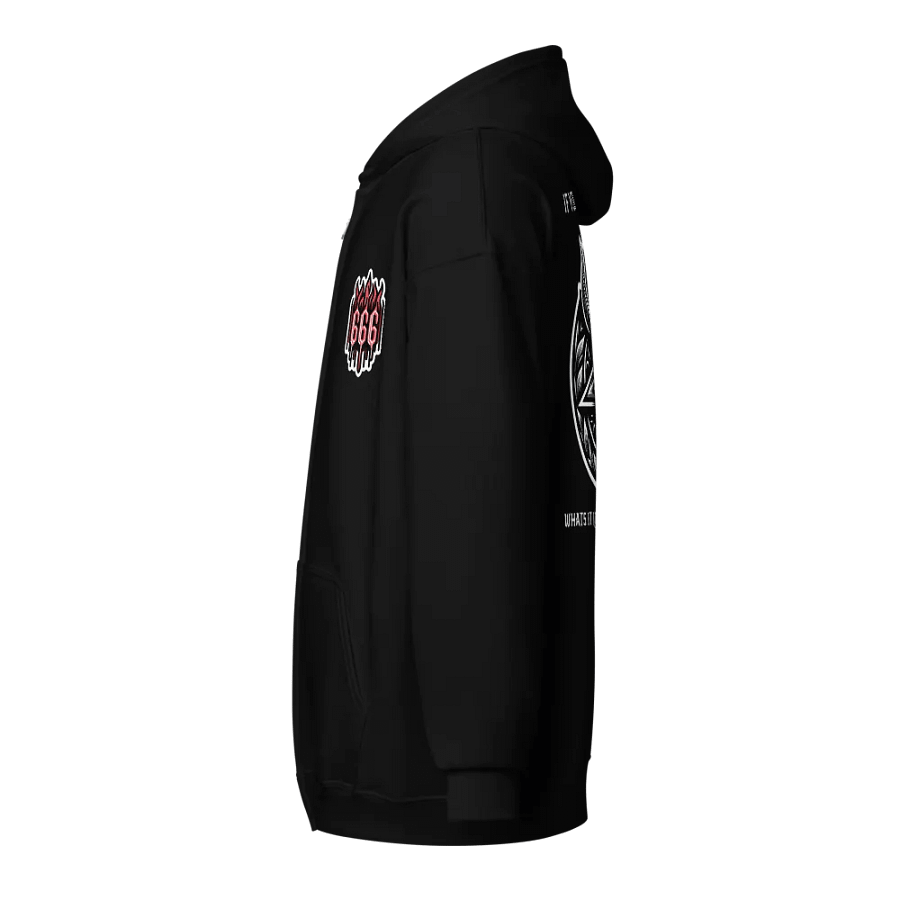 Elder Emos 666 Heretic Zip Hoodie (Unisex) product image (5)