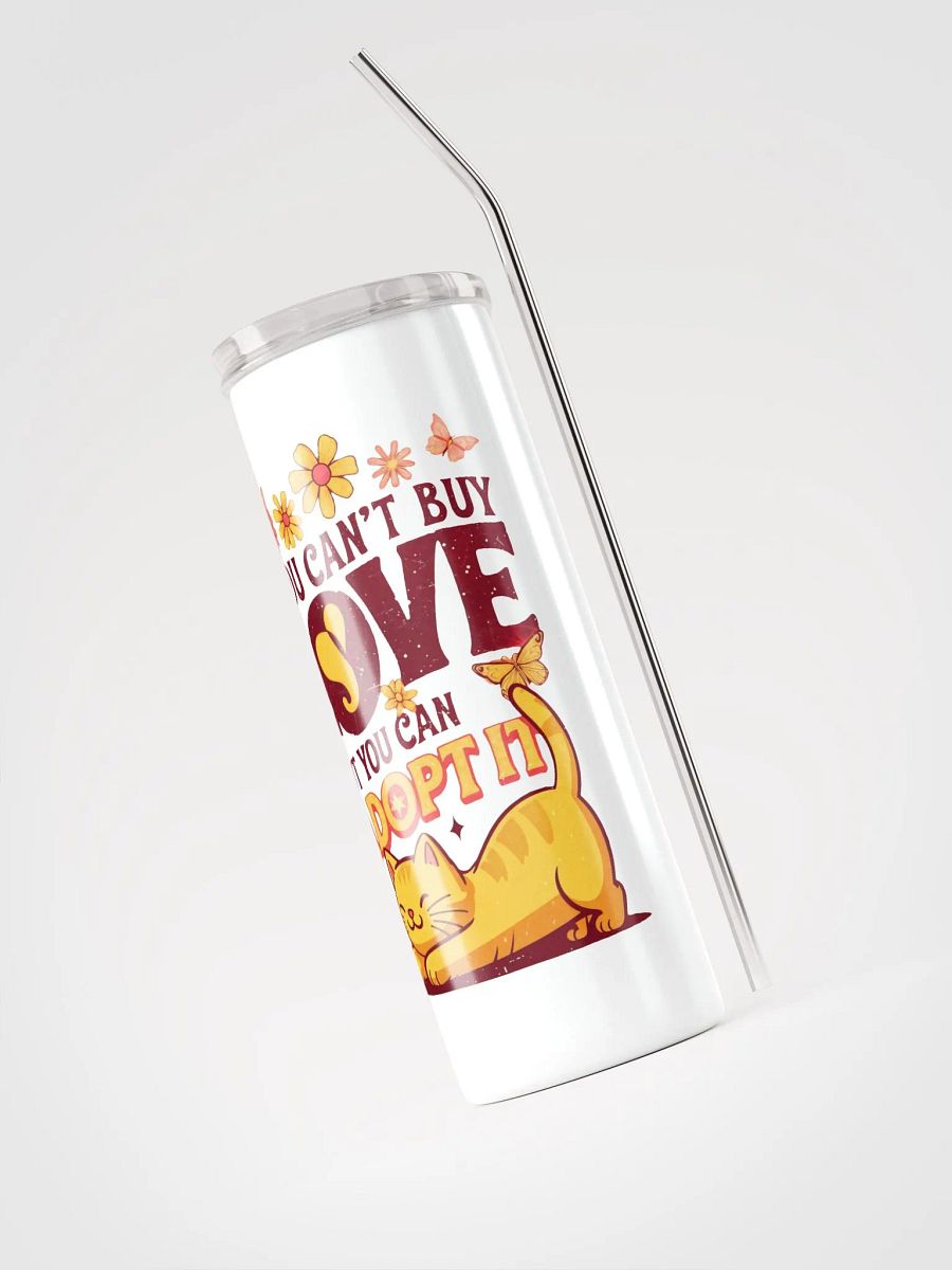 you cant buy love stainless steel cup product image (3)