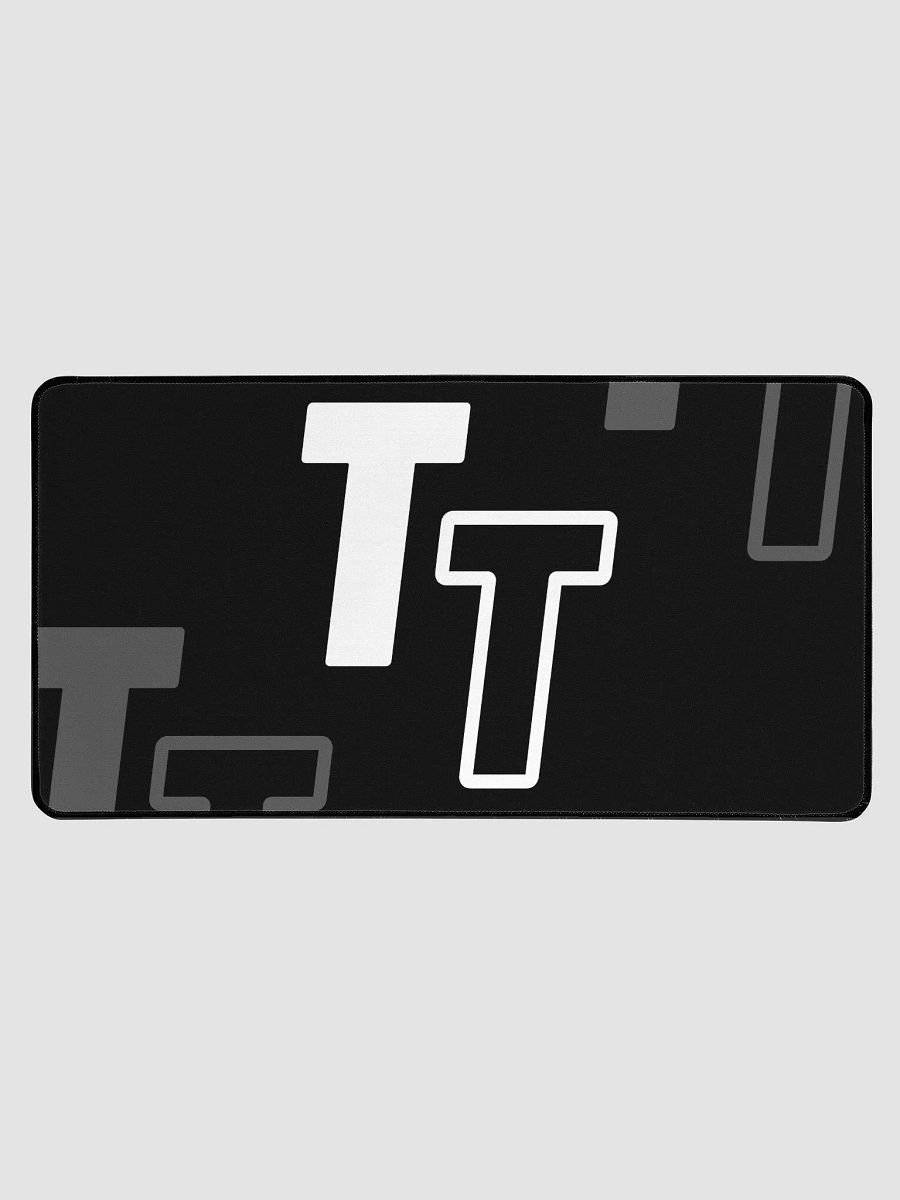 Monochrome Tech Maze Desk Mat product image (1)