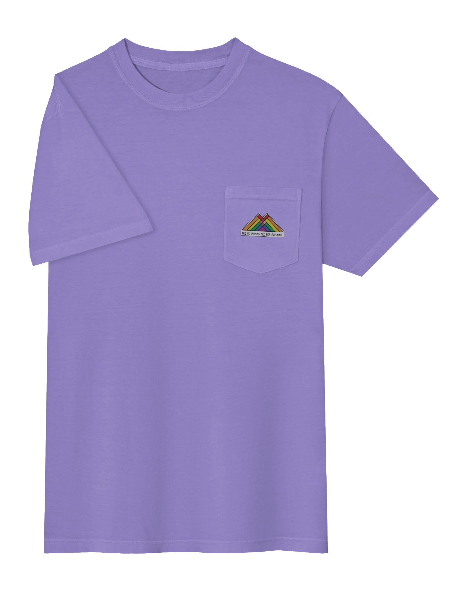 Mountains are for EVERYONE! Pocket T-Shirt Alt National Parks Wear Resistance Rangers product image (44)