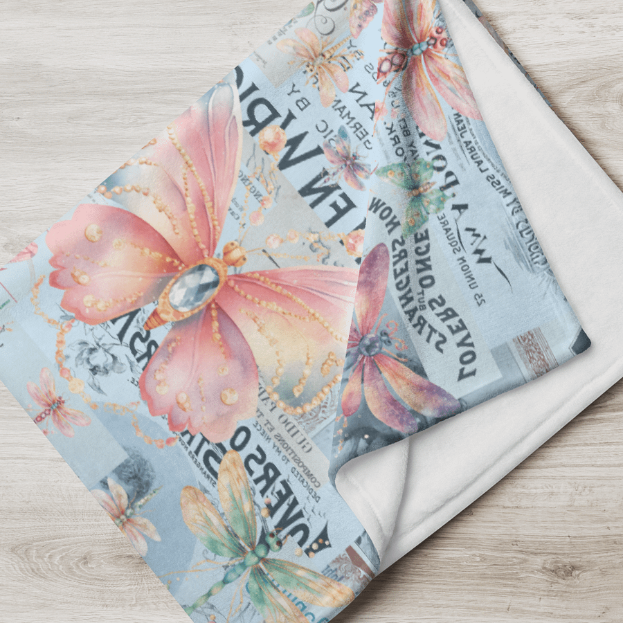Blue Butterflies & Dragonflies Ephemera product image (17)
